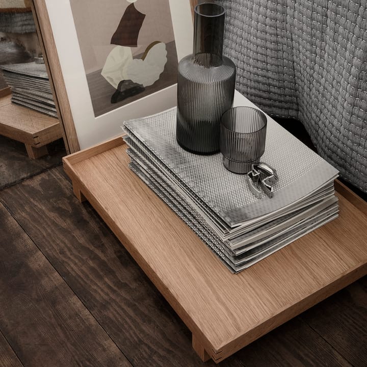 Bon houten dienblad large, Eikenhout Ferm Living