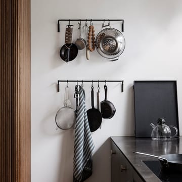 Bon houten dienblad large - Zwartgebeitst eikenhout - Ferm Living