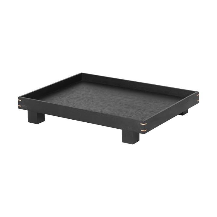 Bon houten dienblad small - Zwartgebeitst eikenhout - Ferm Living