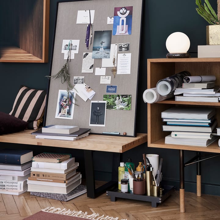 Bon houten dienblad small, Zwartgebeitst eikenhout Ferm Living