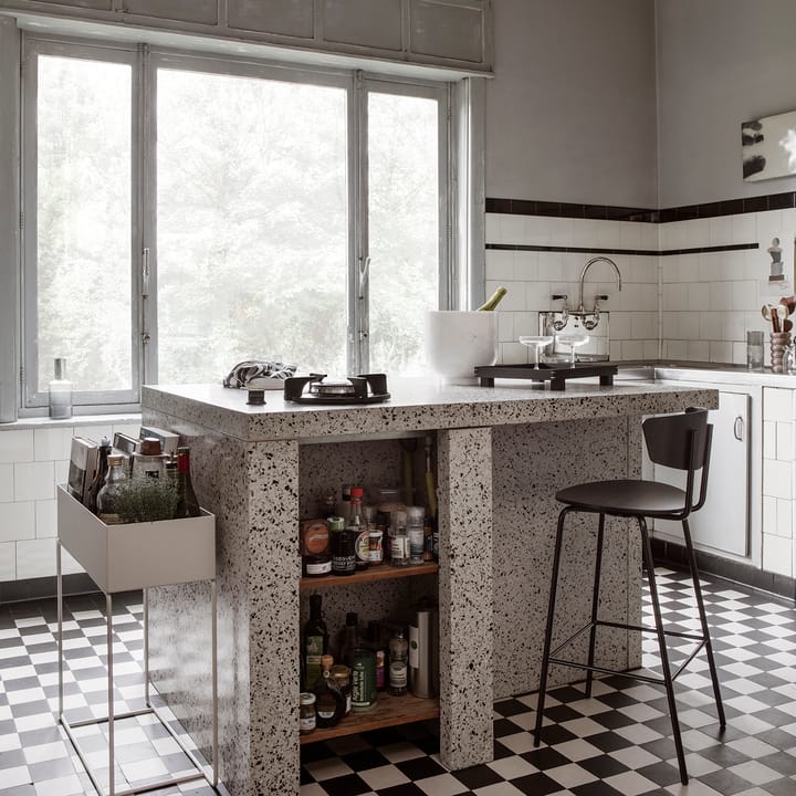 Bon houten dienblad small, Zwartgebeitst eikenhout Ferm Living