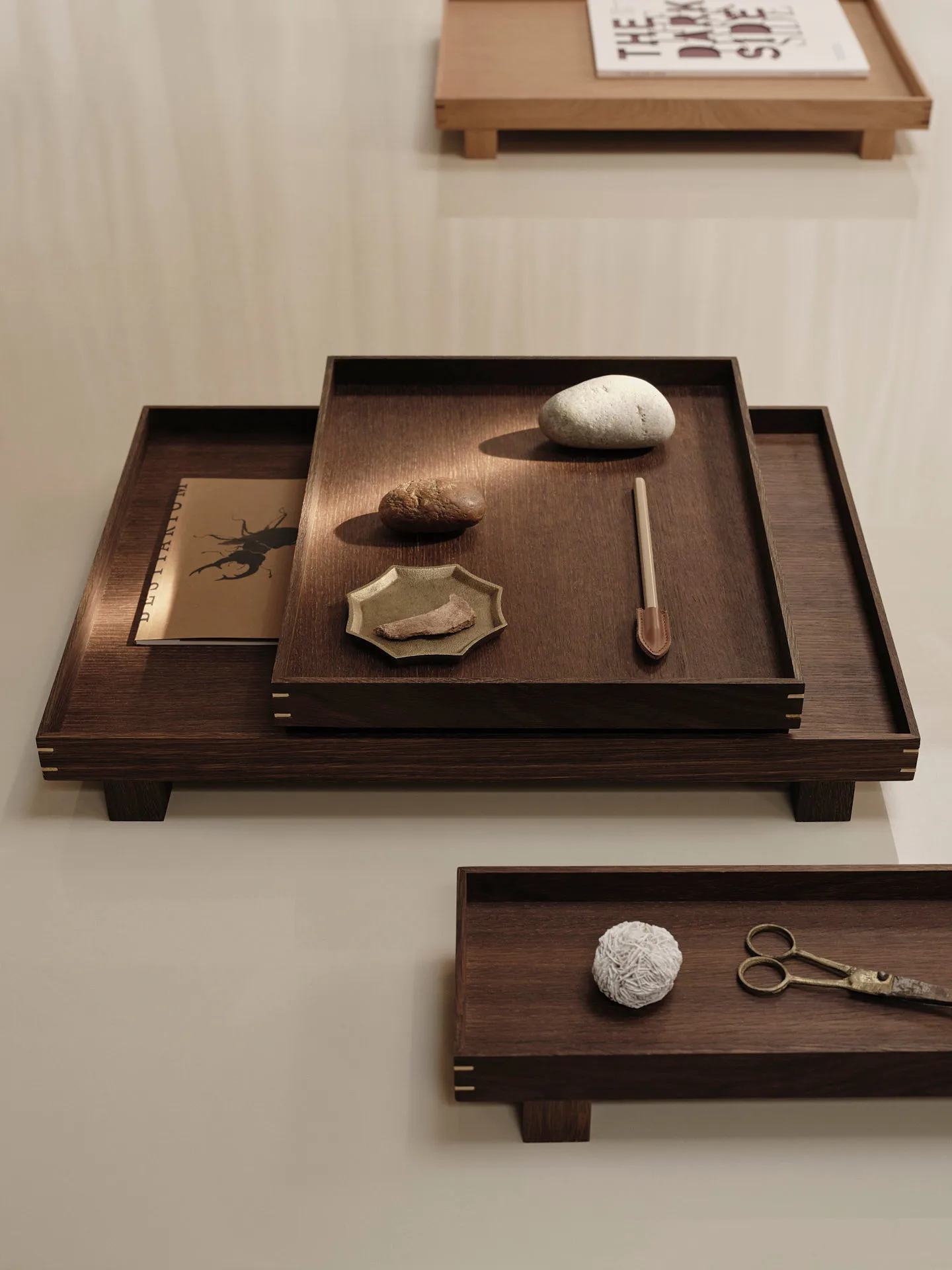 Bon houten dienblad X small, Smoked oak Ferm Living