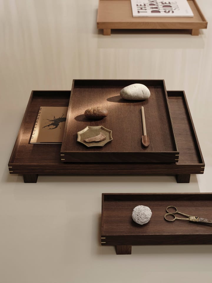 Bon houten dienblad X small, Smoked oak Ferm Living