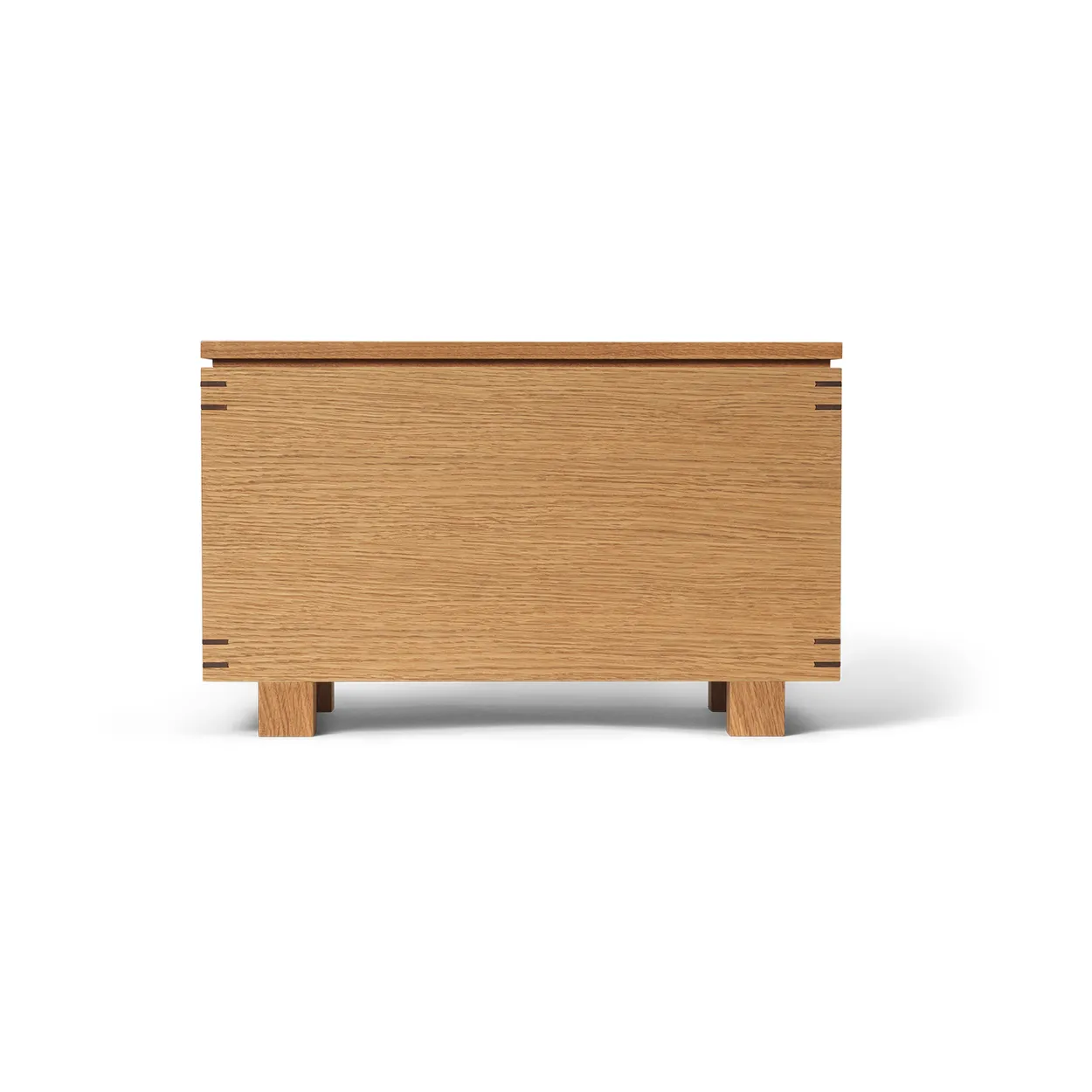 Ferm Living Bon houten doos 19x35 cm Oiled oak | Scandinavisch Interieur | Dozen & boxen | Bruin