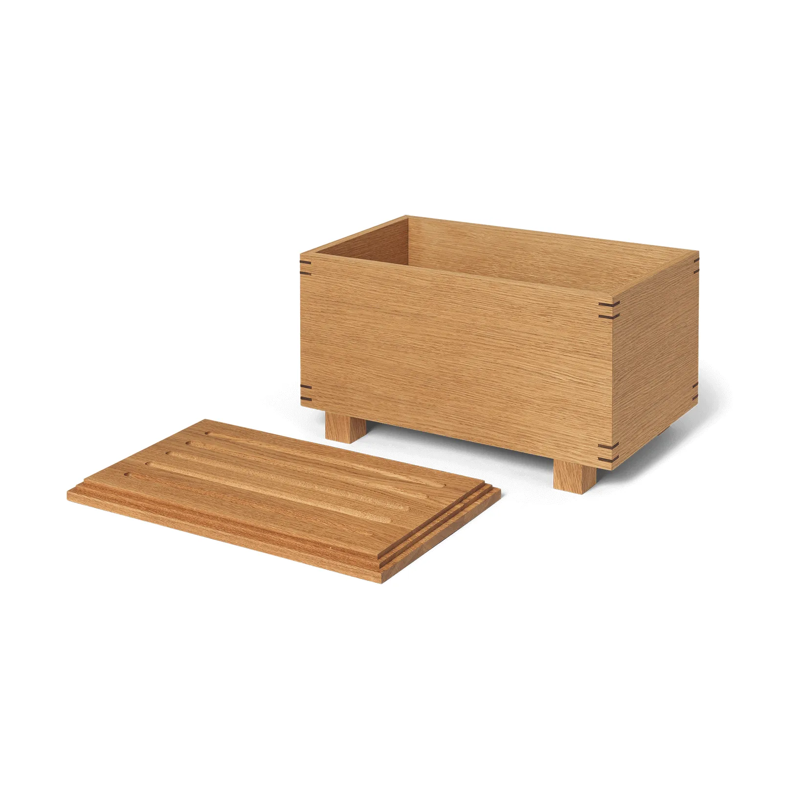 Bon houten doos 19x35 cm, Oiled oak Ferm Living