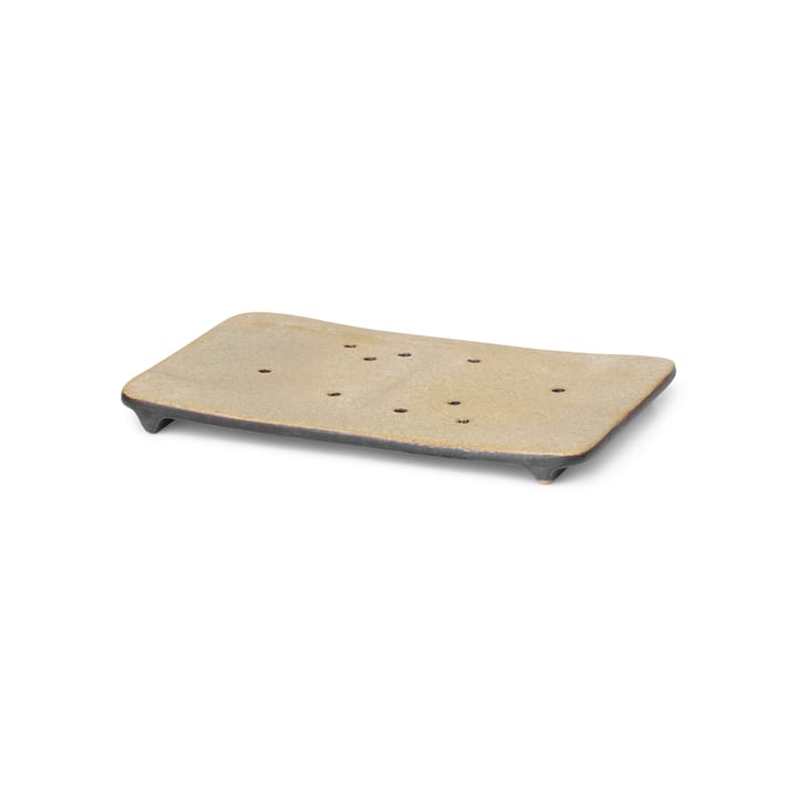 Bon zeepbakje - Beige-zwart - Ferm Living