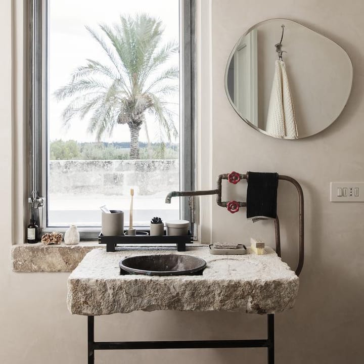 Bon zeepbakje, Beige-zwart Ferm Living