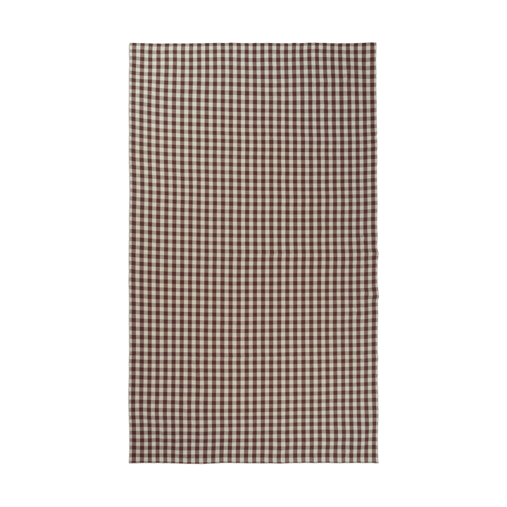 Bothy check tafelkleed 150x240 cm - Cinnamon-grey green - Ferm Living