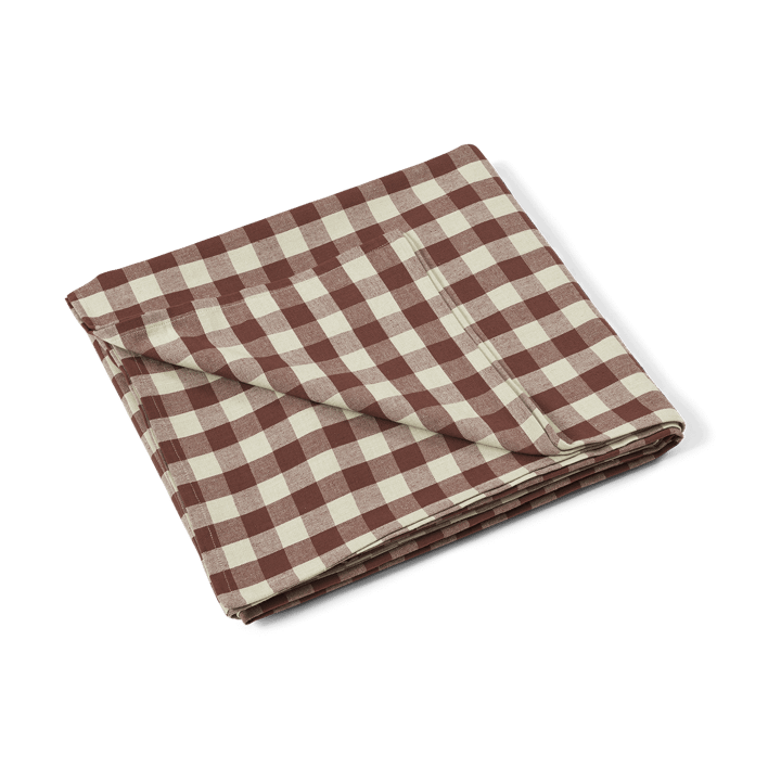Bothy check tafelkleed 150x240 cm, Cinnamon-grey green Ferm Living