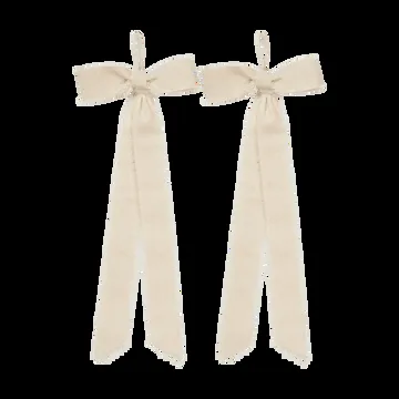 Bow decoratiehanger small 15x40 cm 2-pack - Natural - Ferm Living
