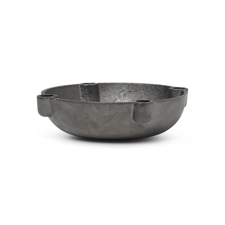 Bowl adventskandelaar messing - Black brass - Ferm LIVING