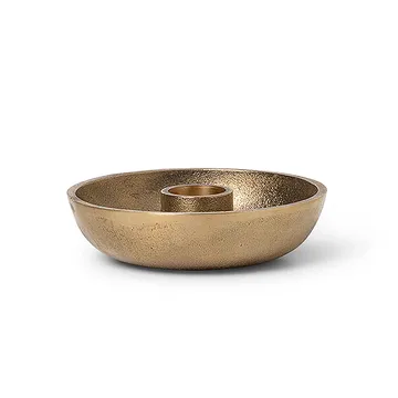 Bowl kandelaar Ø10 cm - Messing - Ferm Living