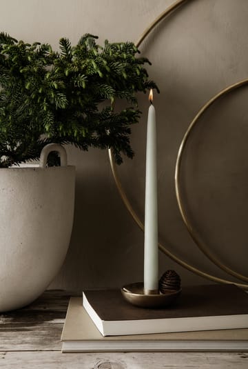Bowl kandelaar Ø10 cm - Messing - Ferm Living
