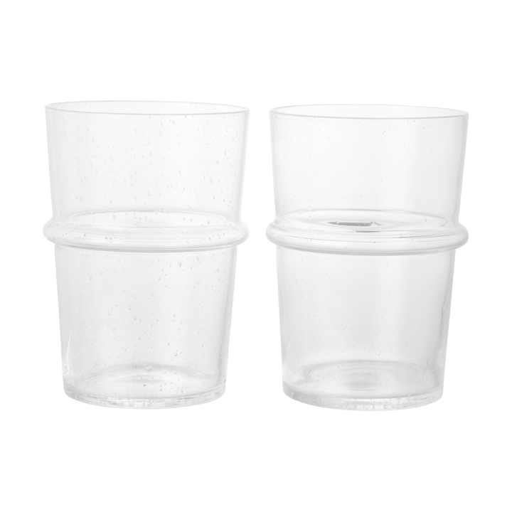Boya drinkglas hoog 45 cl 2-pack - Clear - Ferm Living