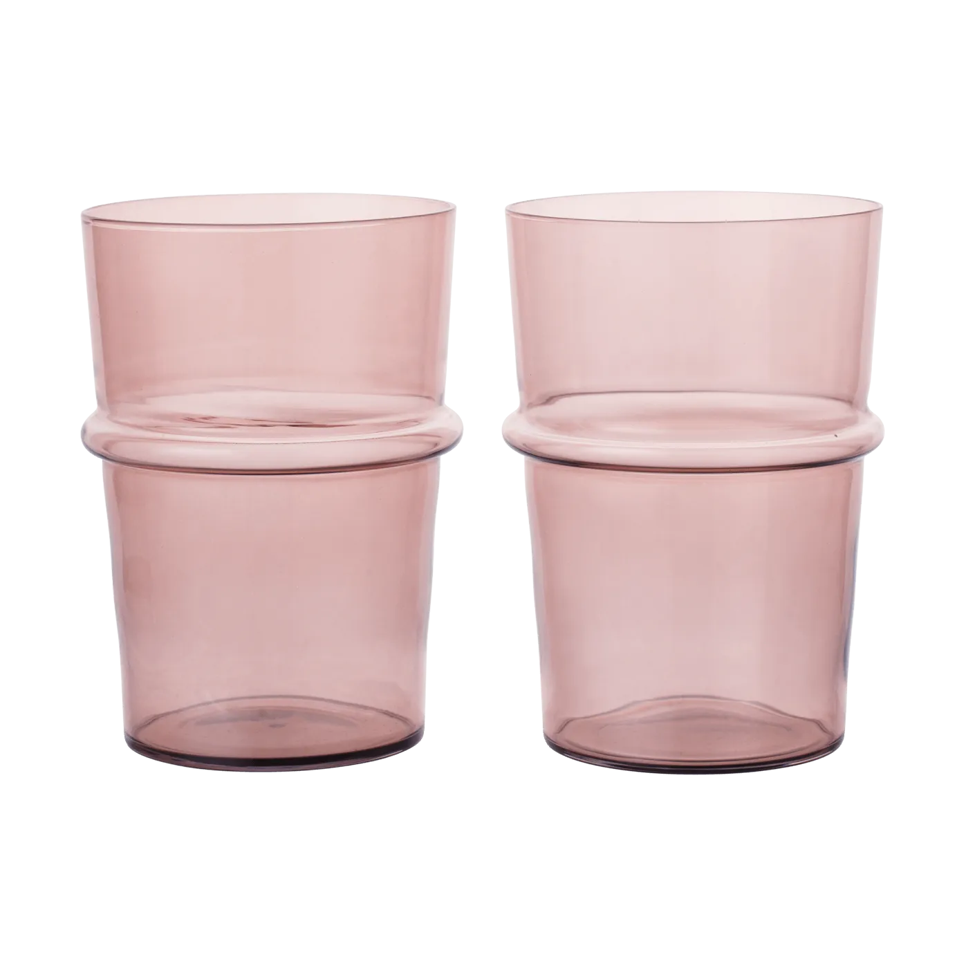 Boya drinkglas hoog 45 cl 2-pack, Mauve Ferm Living