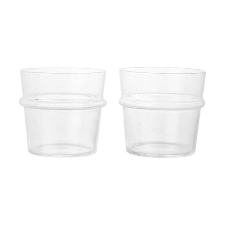 Boya drinkglas laag 30 cl 2-pack - Clear - Ferm Living