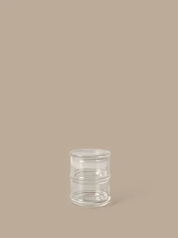 Boya stapelbare potten - 2 delar, Clear - Ferm Living