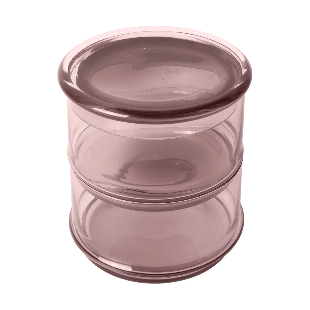 Boya stapelbare potten, 2 delar, mauve Ferm Living