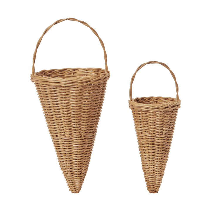 Braided cones kersthanger 18 cm - Natural - Ferm Living