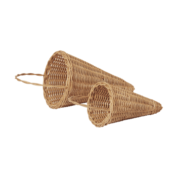 Braided cones kersthanger 18 cm - Natural - Ferm Living