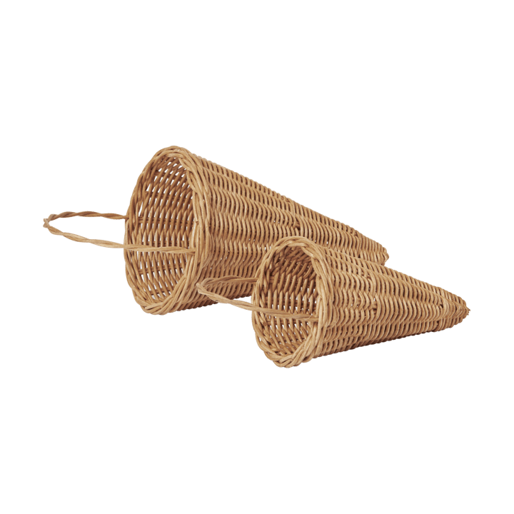 Braided cones kersthanger 18 cm, Natural Ferm Living