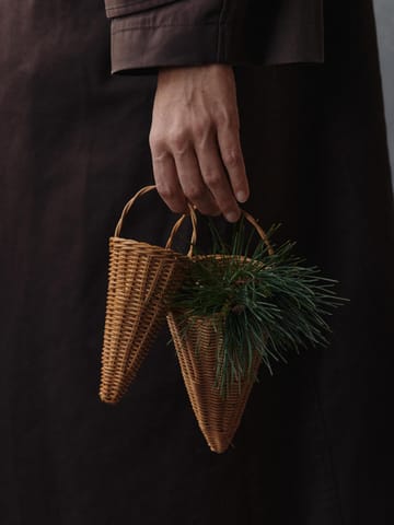 Braided cones kersthanger 18 cm - Natural - Ferm Living