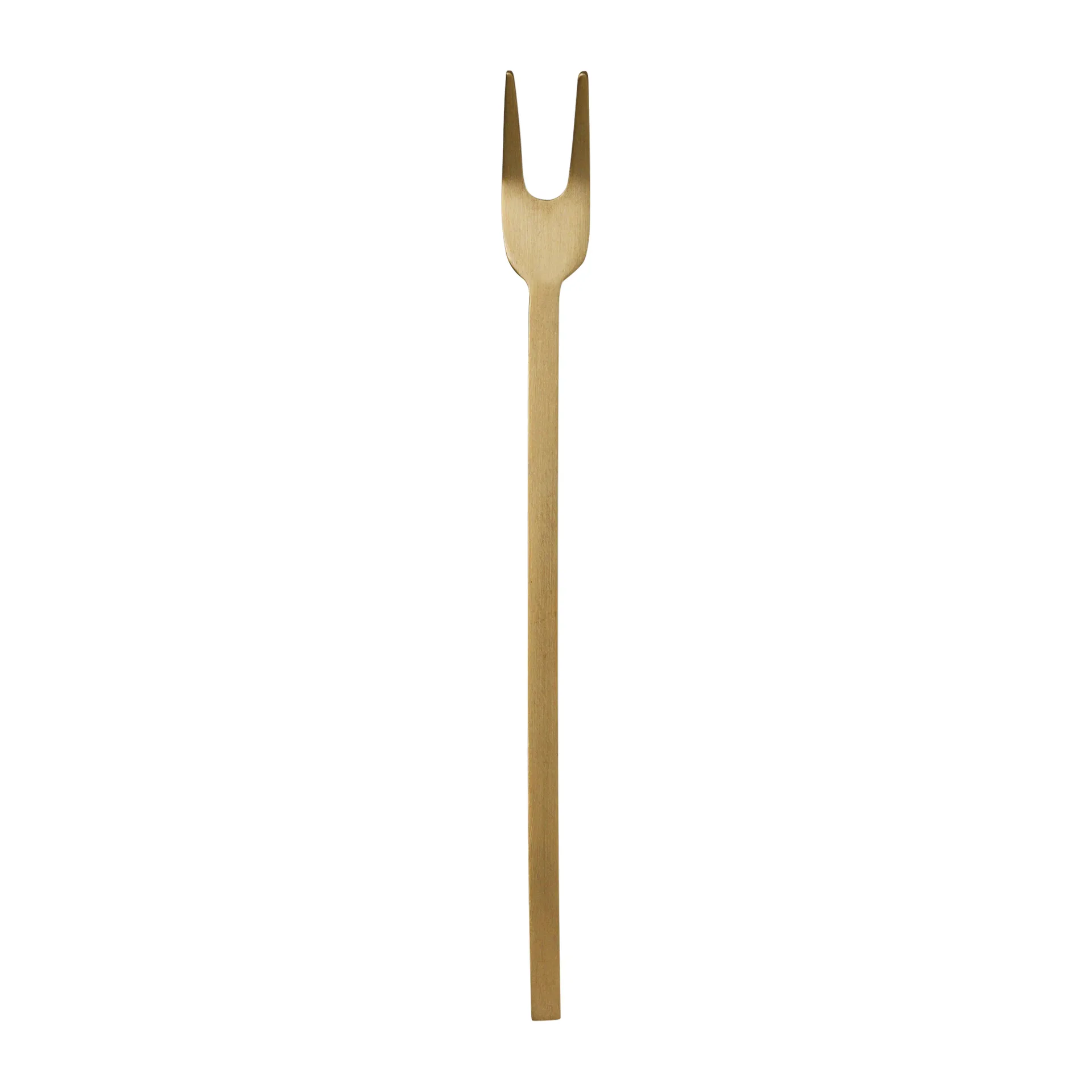 Brass dessertvork, 12,5 cm. Ferm Living