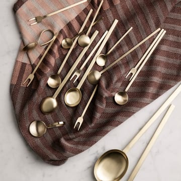 Brass dessertvork - 12,5 cm. - Ferm Living
