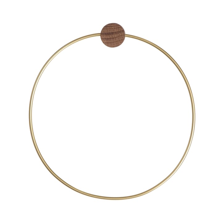 Brass handdoekhanger - Ø 20.5 cm - Ferm LIVING