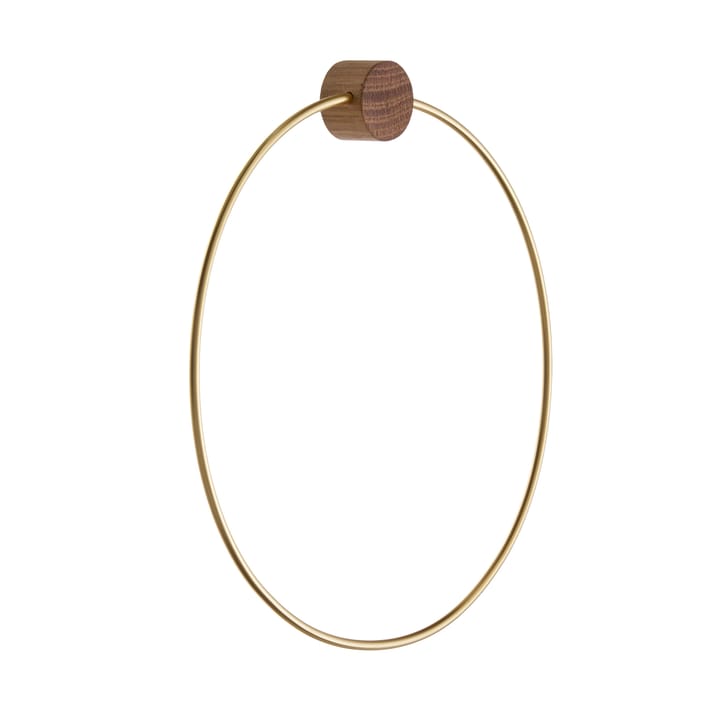 Brass handdoekhanger, Ø 20.5 cm Ferm Living