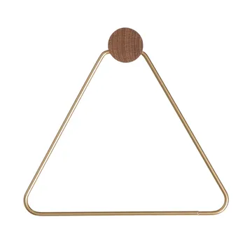 Brass toiletpapierhouder - messing - Ferm Living
