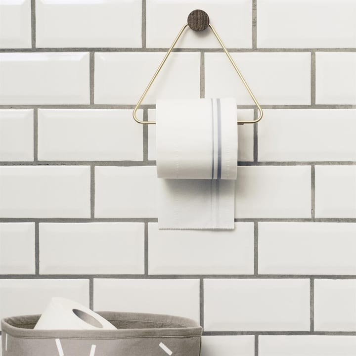 Brass toiletpapierhouder, messing Ferm Living