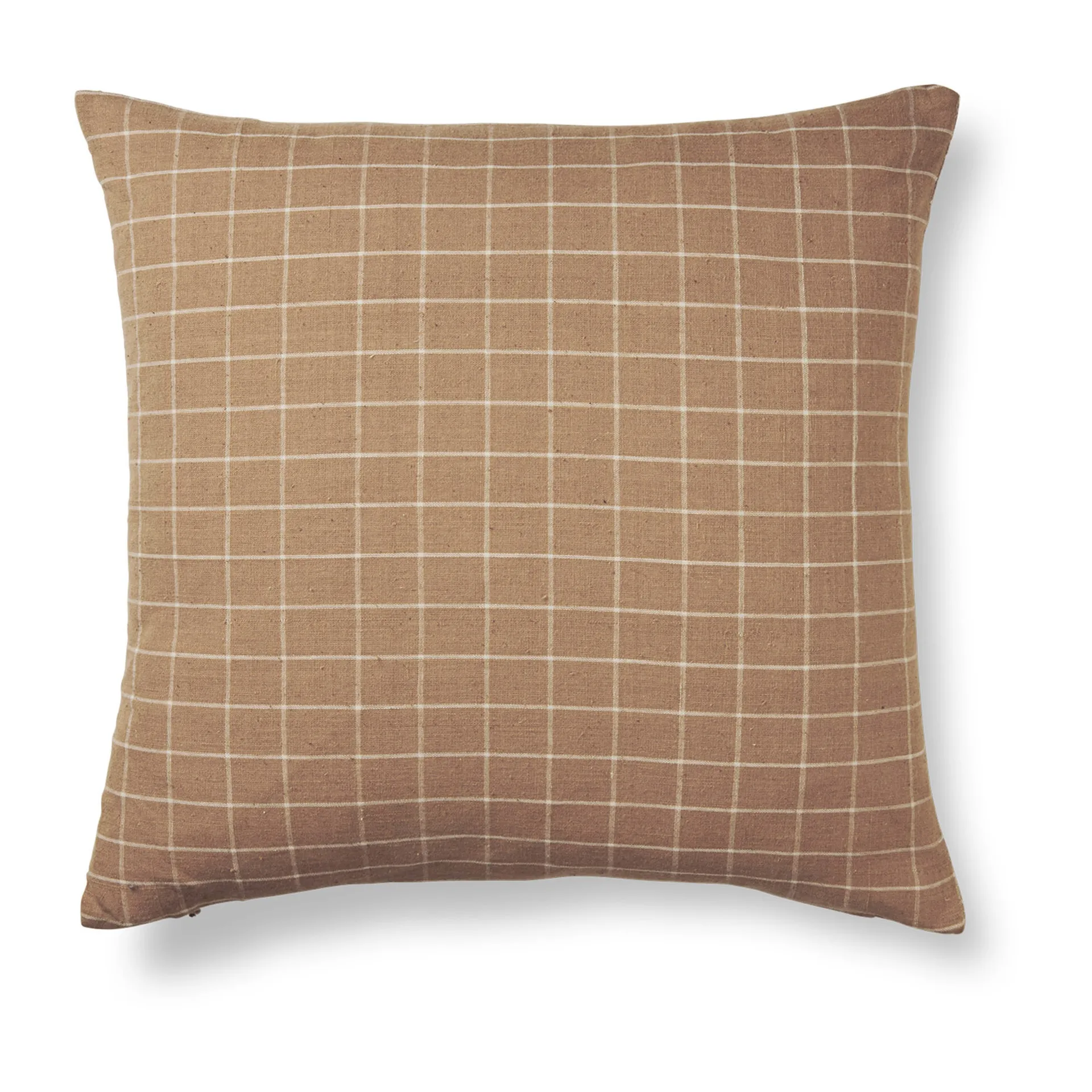 Brown kussen 50x50 cm, Check Ferm Living