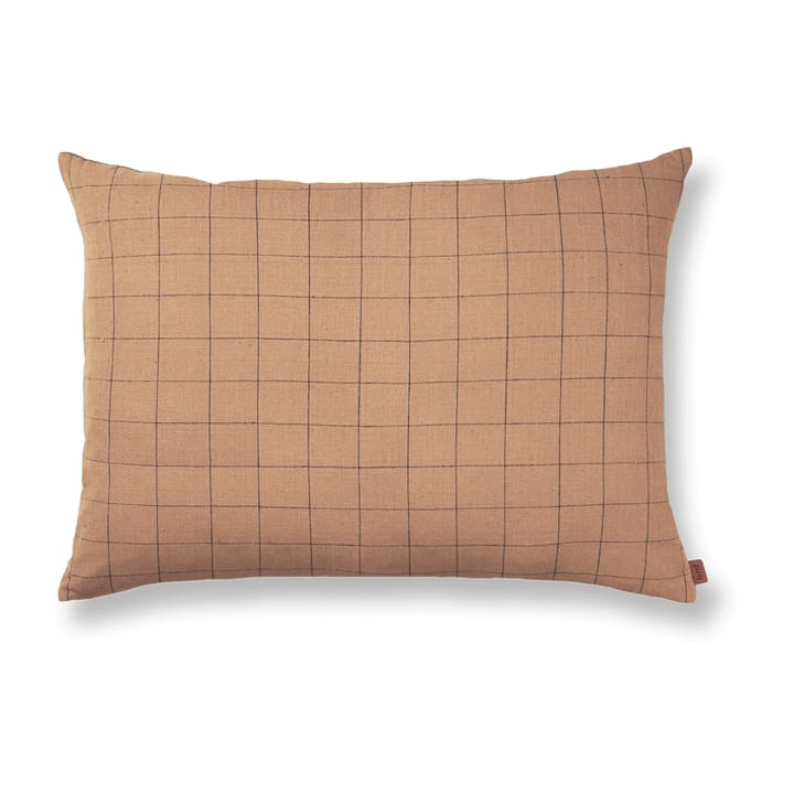 Brown kussen 60x80 cm - Grid - ferm LIVING