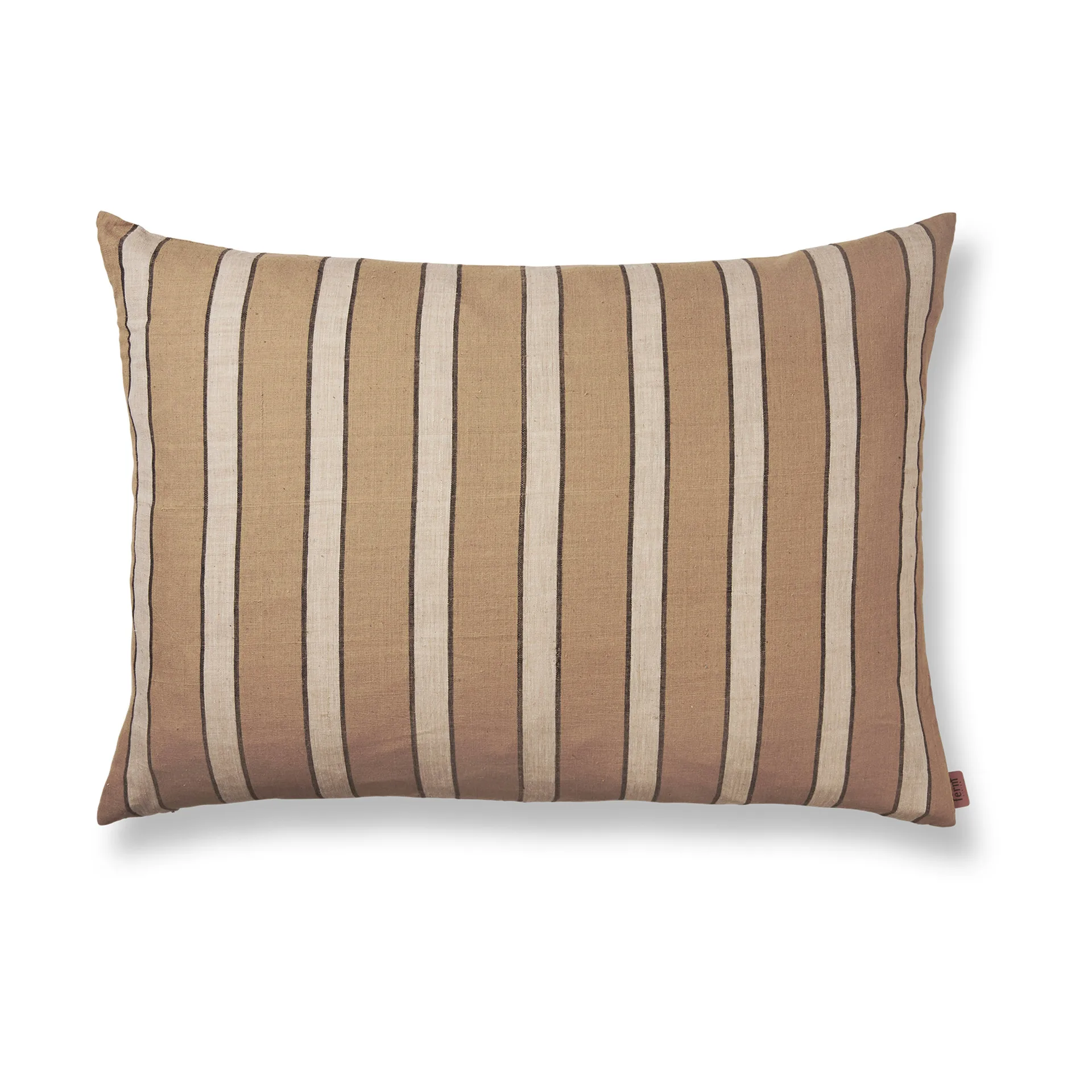 Brown kussen 60x80 cm, Stripe Ferm Living