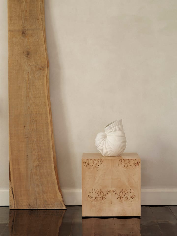 Burl Cube bijzettafel 40x40 cm, Natural Ferm Living