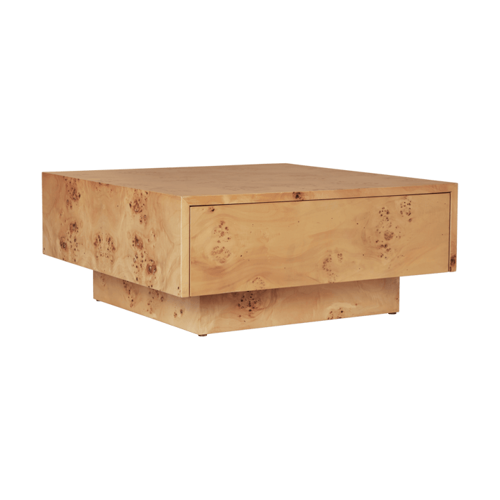 Burl storage salontafel 70x70 cm - Natural - Ferm Living