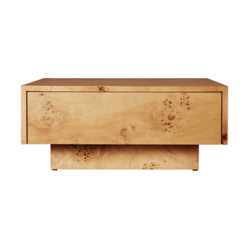 Burl storage salontafel 70x70 cm - Natural - Ferm Living