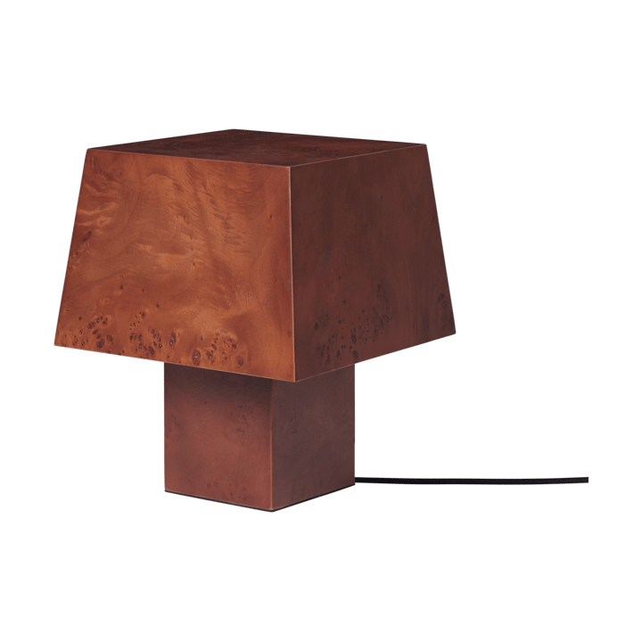 Burl tafellamp 33 cm - Dark stained burl - Ferm Living