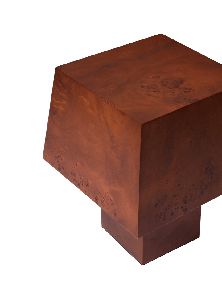 Burl tafellamp 33 cm, Dark stained burl Ferm Living
