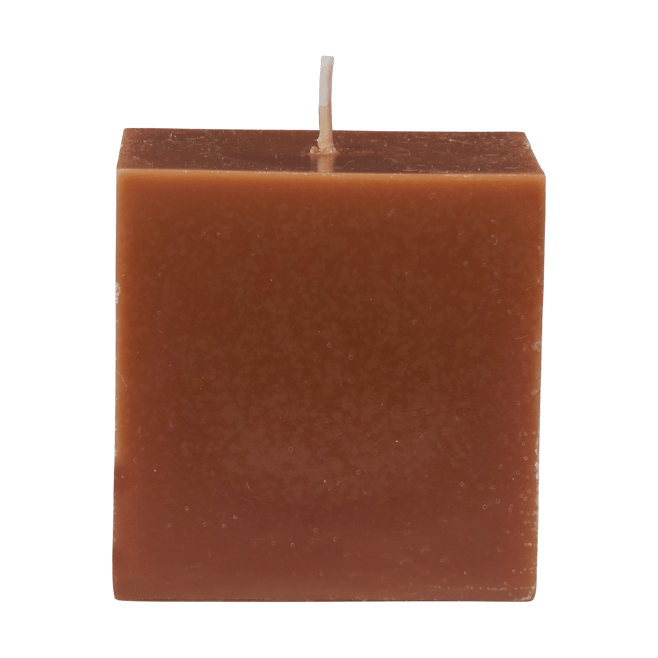 Burren blockkaars small - Bronze - Ferm Living