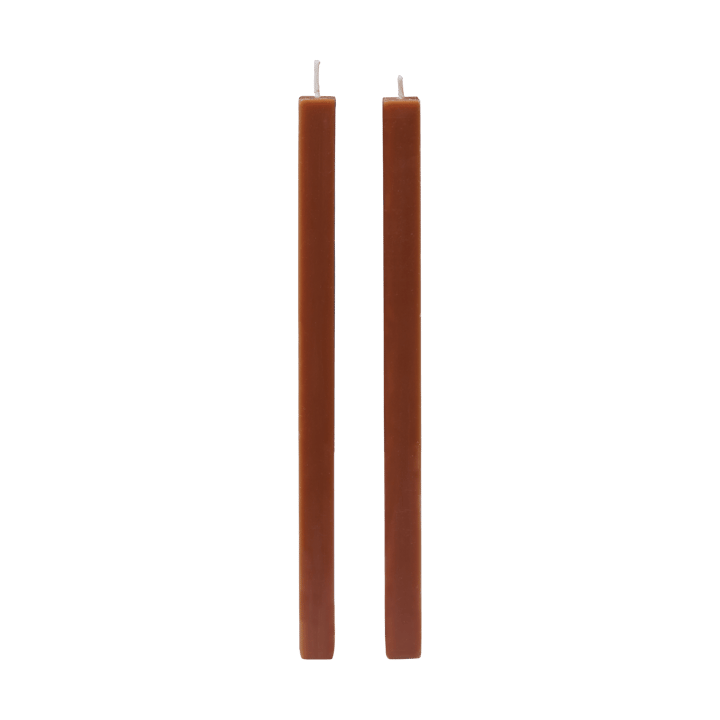 Burren dinerkaarsen 2-pack - Bronze - Ferm Living