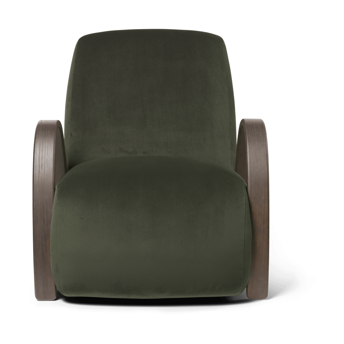 ferm LIVING Buur lounge chair Rich Velvet Pijn