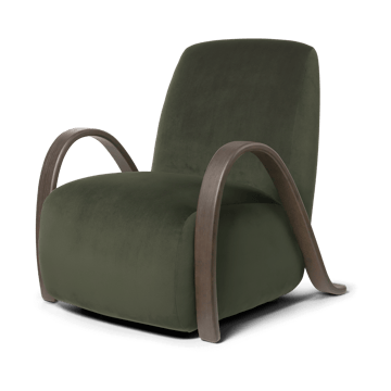Buur lounge chair Rich Velvet - Pijn - ferm LIVING