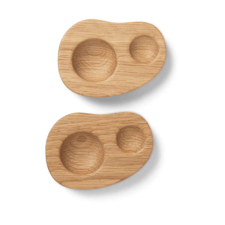 Cairn eierdop 2-pack - Oak - Ferm Living