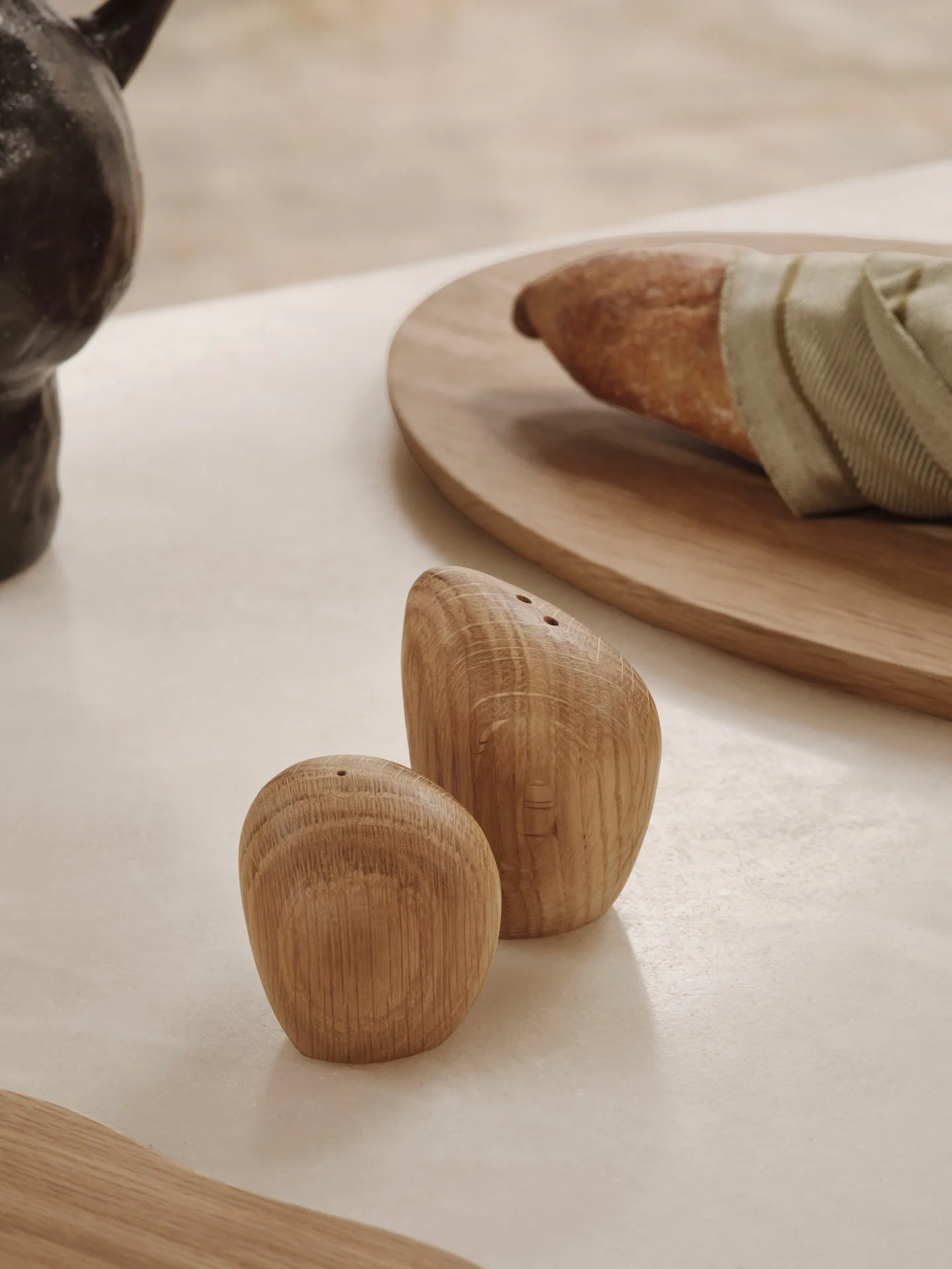 Cairn peper- en zoutstel, Oak Ferm Living