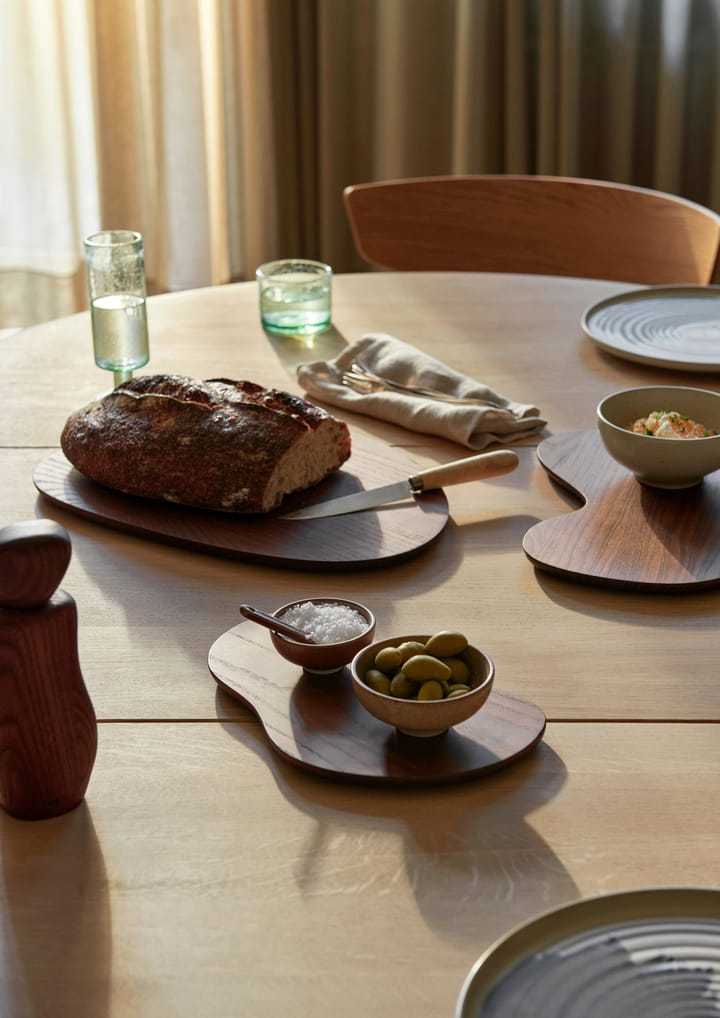 Cairn snijplank 3-delig, Dark Brown Ferm Living