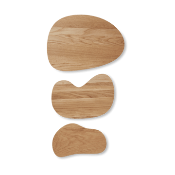 Cairn snijplank 3-delig - Oak - Ferm Living