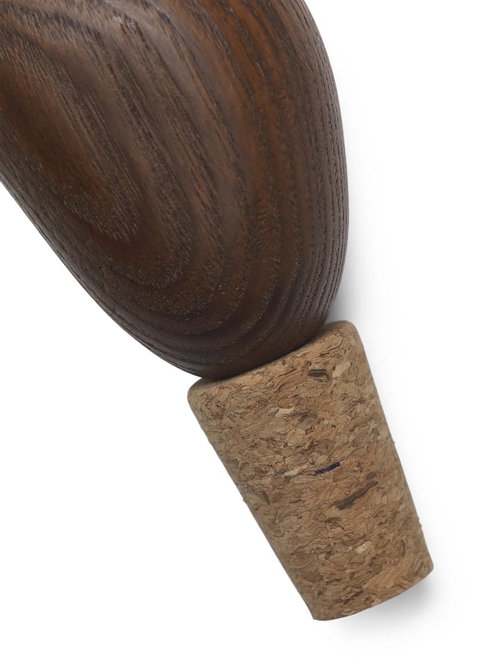 Cairn wijnstopper 2-pack, dark brown Ferm Living