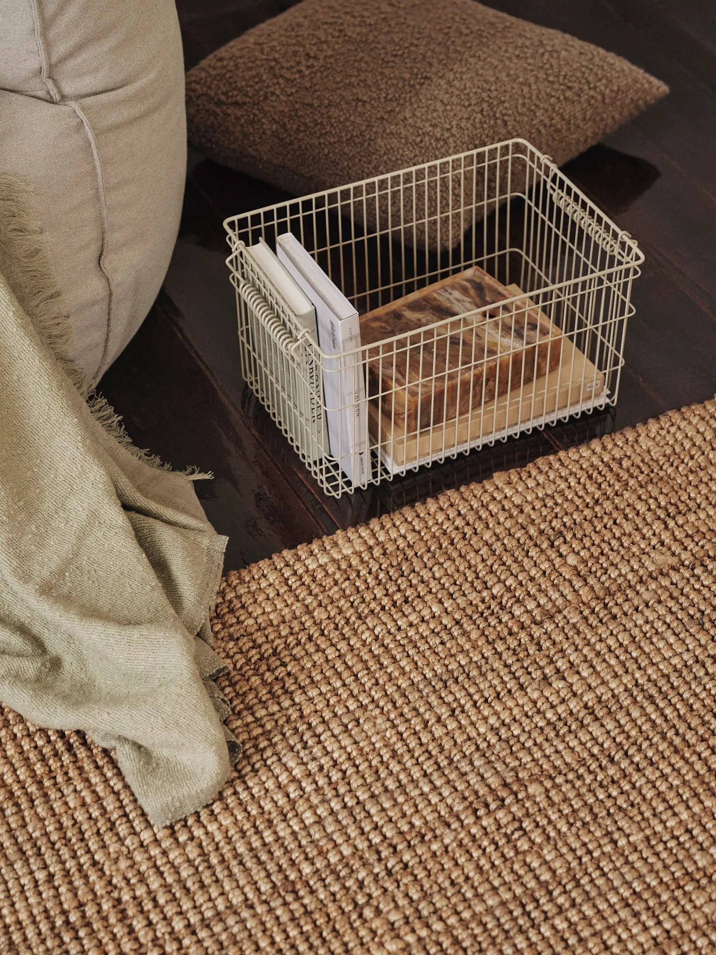 Cala stapelbare mand 2-pack, Cashmere, 36,2x26,2x20,2 cm Ferm Living